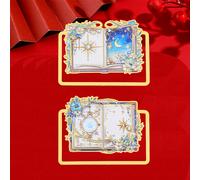 TEMU Set segnalibri a clip a tema magia, cavaliere e stella-luna, adatti per appassionate di , un'ottima scelta come regalo per fidanzate, dei libri, lettori, per San Valentino, compleanni e Natale