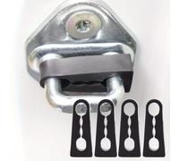 TEMU Set smorzatori fonoassorbenti per serrature portiere auto, compatibili con modelli BMW tra cui X1, X3, X5, X6, E84, E83, F25, E70 e E71, progettati per ridurre lo scricchiolio e il rumore.