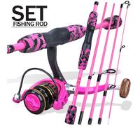 TEMU Sougayilang Set da Pesca Combo da Pesca da Viaggio