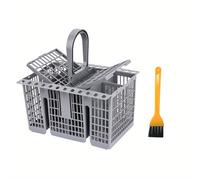 TEMU Spares2Go Porta Posate Universale per Lavastoviglie, Compatibile con Hotpoint, Indesit, Ariston Modelli Whirlpool C00257140 (Con Rimovibile)