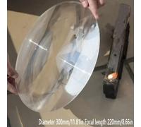 TEMU Specchio Solare da Esterno 1pz, Diametro di 300mm, Lunghezza di 220mm/400mm, Concentratore Solare per Dispositivo di Foco del Fuoco in Campeggio all', Kit Esperimento Scientifico