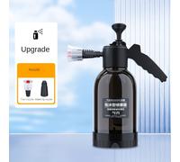 TEMU Spruzzatore di Schiuma con Pompa Manuale da 2L e 3 Tipi di Ugello, Cannone per Schiuma Pneumatica Manuale, Bottiglia Spray per Lavaggio Auto in , Pulizia Finestre