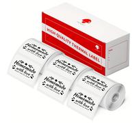 TEMU Stampa Etichette Phomemo M110/M220/M221//M120, 3 Rotoli di Carta Adesiva Multifunzionale Rettangolare per Stampante Etichette Phomemo M110/M221/M220//M120