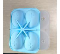 TEMU Stampo in silicone 3D a forma di mango - Livello, stampo con opzioni di decorazione in pizzo
