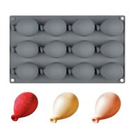TEMU Stampo per torta in silicone a forma di palloncino, 1 pezzo, stampo per pasticceria per decorazione torte mousse, accessori per cottura fai da te, utensili per decorare torte