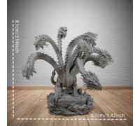 TEMU Statuetta Miniatura Hydra per Giochi di Ruolo da Tavolo - Plastica ABS Resistente - da Dettagliata - per di RPG e Attività di Guild