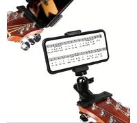 TEMU Supporto Portatile per Chitarra e Telefono, Cavalletto per Live Streaming e Registrazione, Morsetto per Strumenti, Chitarra, Clip, Borsa per Ukulele, Cavalletto per Chitarra, Chitarra Elettrica