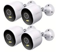TEMU Telecamera di Smart LaxiHub per Esterni con WiFi, Visione Notturna a Colori, Rilevamento AI, Audio Bidirezionale, Telecamere per la Casa, Archiviazione su SD/Cloud (SD Card Non )