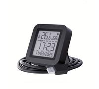 TEMU Telecomando Universale IR Intelligente con Orologio, Termometro e Igrometro 4 in 1 per Smart Home, di e Umidità, WiFi 2.4GHz Richiesto, Compatibile con Tuya Smart Life, , Alexa, Alice