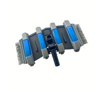 TEMU Testina per aspirapolvere per piscina con girevole a controllo , testina per spazzola per piscina con ruote per rivestimento in , pesante professionale