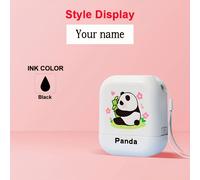 TEMU Timbro personalizzato 2D con - Con design Sanrio Little Twin Stars o , a lunga per etichette senza sbavature su vestiti, borse, scarpe e