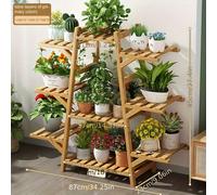 TEMU tipo di scaffale per piante in bambù a 9 ripiani, per vasi di fiori sia all'interno che all'esterno, per , angoli di giardino, balconi e soggiorni, progettato dal al soffitto