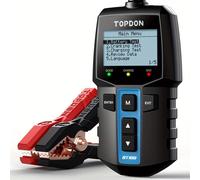 TEMU TOPDON Tester Batteria Auto 12V - Controllo 100-2000 CCA, Analizzatore Generatore AC, Tester di Avviamento a Carico di Autoreparazione per Auto & Negozi 4S, Senza Batteria