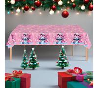 TEMU Tovaglia a tema Stitch e Pink | per feste di compleanno, tra e festività come Halloween e Natale, adatta per casa, cucina, e picnic