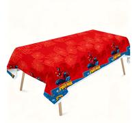 TEMU Tovaglia Marvel - con PVC | Materiale ad densità | Copertura per superfici resistente da pulire | Adatta per decorazioni per casa e feste | Realizzata a macchina, plastica