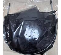 TEMU Tunnel da Giardino Pieghevole con Cornice in PVC Resistente, 118"x17.7" - Rete Pieghevole per la Protezione di Verdure e Frutta, Recinzione per Pollaio e Copertura in Tela Ombreggiante