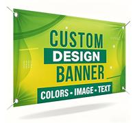 TEMU Un banner personalizzabile che può personalizzato, disponibile in dimensioni, con quattro occhielli in ottone per appendere. Puoi le tue immagini, testi e sul banner tramite .