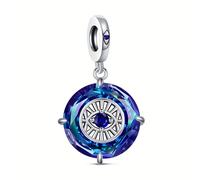 TEMU Un ciondolo in 925, 1 pezzo, con , per aggiungere un tocco di stile alle braccialetti e collane da donna, che un elegante di gamma, come regalo per anniversari e compleanni.