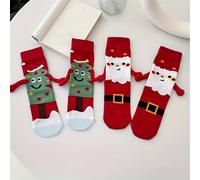 TEMU Un di calzini da , morbidi e confortevoli, con motivi di Natale e , per l' e l'inverno. Questi calzini da casa un regalo per , gli e le persone care le feste natalizie.