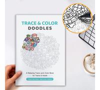 TEMU Un libro da con linee e colorare per adolescenti e adulti | rilassanti da e colorare per l', la mindfulness e il divertimento