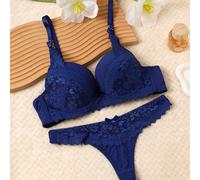 TEMU Un lussuoso e elegante set di lingerie da donna in stile francese per un indossare confortevole