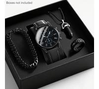 TEMU Un orologio MSCXDK unisex dal design con tre elementi inclusi, sia per formali che informali. Dotato di con , al quarzo e alimentazione a batteria.