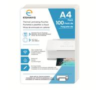 TEMU Un pacco da 100 fogli termosiereggianti trasparenti in formato A4, spessore 60 micron, dimensioni 8.7×12.1 pollici, compatibili i laminatori termici, ideali per l'uso e a scuola