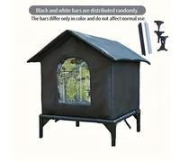 TEMU Un per e , progettato per mantenere i di taglia e asciutti, dotato di una base rialzata per proteggere da pioggia e . Questa per animali domestici è perfetta sia per interni che per esterni.