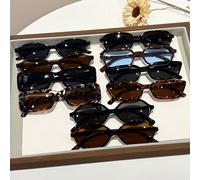 TEMU Un set di 10 occhiali da donna con design di montatura, con protezione UV400 per la solare, per estive, gite in riva al mare, vacanze e uso , ideali come regalo per e .