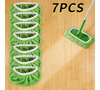 TEMU Un set di 7 panni di ricambio per riutilizzabili qualità: lavabili, resistenti, adatti sia per l'uso a umido che con elevata assorbenza