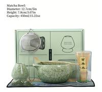 TEMU Un set di 7 utensili per Matcha, tra cui un set di 100 di bambù, per le cerimonie del tè e Matcha, come regalo per della , del papà e il Ringraziamento