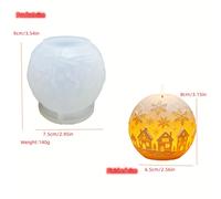 TEMU Un stampo in silicone per realizzare una , un albero di Natale a di e candele , per la produzione di candele profumate. È un stampo per candele natalizie, nonché un stampo per di resina e stucco
