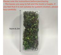 TEMU Una scatola di viti artificiali, adatte a micro paesaggi, vetrine, diorami militari e giardini fatati, rendendole più realistiche e vivaci. Un must-have per gli appassionati e un per gli .