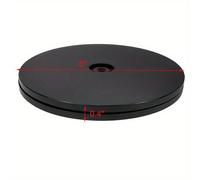 TEMU Vassoio da 6 pollici con estremità e cuscinetti a sfera, per portaspolverini, torte, dispensiere da cucina, decorazioni per il bagno e supporto per TV o laptop, con un limite di peso di 30 libbre