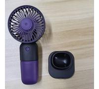 TEMU Ventilatore portatile USB da 500mAh con tre velocità regolabili. Questo ventilatore ricaricabile è un'ottima idea regalo per l'estate, per casa, viaggi o uso