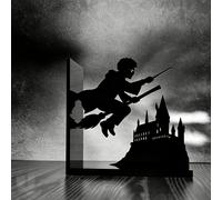 TEMU WB - Porta Documenti/Decorazione Libro da Scrivania a Tema Harry Potter, Ornamento da Scrivania - Regalo per Lettori e dei Libri | Organizzazione Ufficio | Decorazione Studio