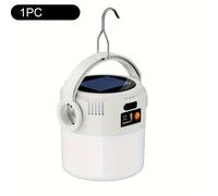 TEMU WUZHISHANG Luce da Campeggio Portatile - Torcia COB Ultra-Luminosa con Solare, Controllo a (No /), Luce Sospesa Tutto in Uno per Escursioni, Blackout, Emergenze e Attività all'