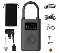 TEMU Xiaomi Compressore d'Aria Elettrico Portatile, 150 PSI Gonfiapneumatici per Scooter, Biciclette e Palloni - Senza con Rilevamento Digitale della Pressione