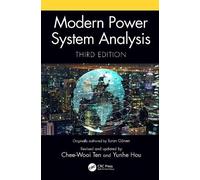Ten, Chee-Wooi Modern Power System Analysis Book NUOVO