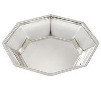 Ten Ciotola ottagonale in silver plated cod.EL8120 cm 2h diam.13 by Varotto & Co.