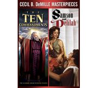 Ten Commandments (1956)/Samson and Delilah (DVD) Charlton Heston Yul Brynner