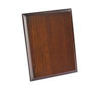 Ten Crest Rettangolare da Tavolo e Parete MDF colore Noce cod.EL35186 cm 20x1,5x25h by Varotto & Co.