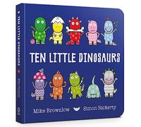 Ten Little Dinosaurs Board Book