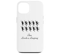 Ten Lords Leaping Shirt Dodici giorni di Natale Custodia per iPhone 13