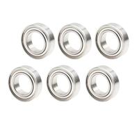 Ten MR63ZZ bearings, measuring 3x6x2.5 mm, are also suitable for models such as MR74ZZ, MR85ZZ, MR83ZZ, MR104ZZ, MR105ZZ, MR115ZZ, MR117ZZ, MR126ZZ, MR128ZZ, and MR148ZZ. Hardware(MR138ZZ 8x13x4mm)