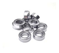 Ten MR95ZZ bearings, measuring 5x9x3 mm, double-sided dustproof, suitable for MR104, MR85, MR95, MR105, MR115, MR106, MR126, MR117, MR137, and ZZ series bearings. Hardware(MR137ZZ 7x13x4mm)