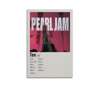 Ten - Poster artistico da parete con immagine di Pearl Jam, decorazione artistica vintage per camera da letto, 40 x 60 cm, senza cornice