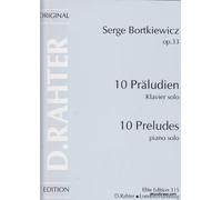 Ten Preludes: op. 33. piano.
