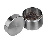 Ten Tin Custer - Juce Jar | per pillola in acciaio inossidabile | Grande coperchio ermetico brevettato di contenitori alimentari | Cassetta per le pillole impermeabili Viaggi | Organizzatore