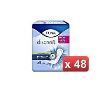 TENA 48 PEZZI - DISCREET EXTRA PLUS PZ.8 PER 6 CONFEZIONI cura casa e persona